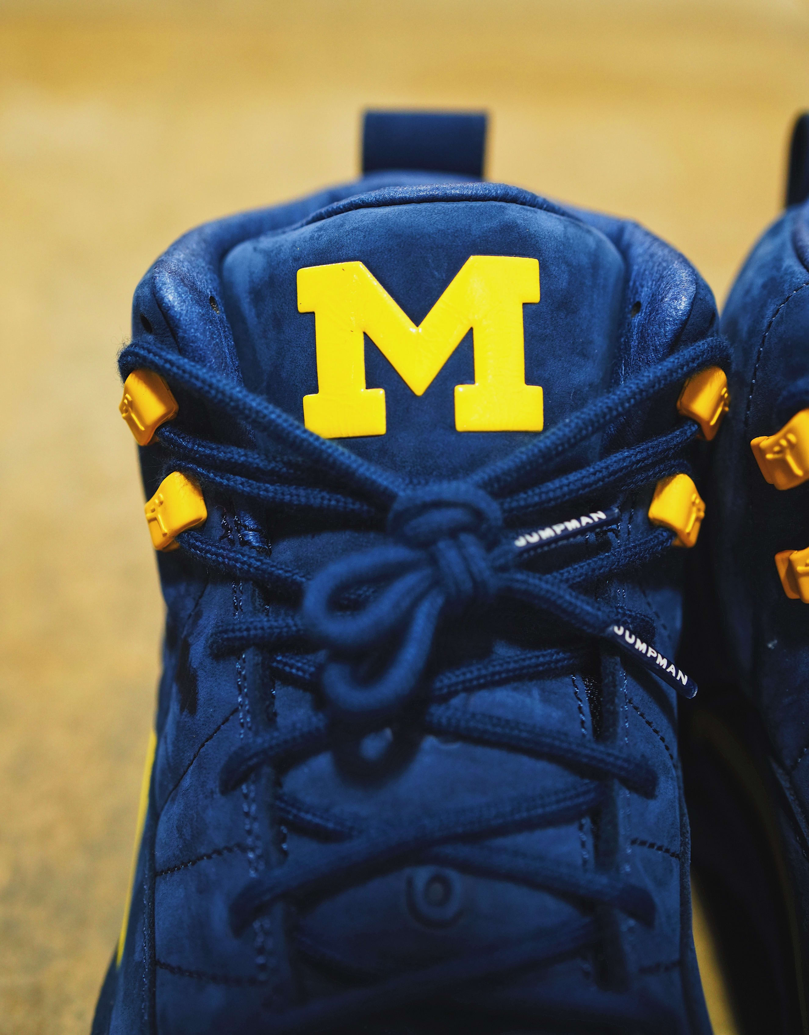 Jordan 12 shop michigan release date