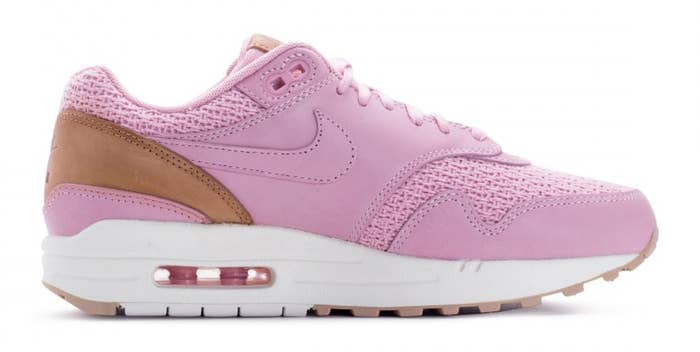 Nike Air Max 1 Premium Women&#x27;s Pink Glaze Release Date Medial 454746-601