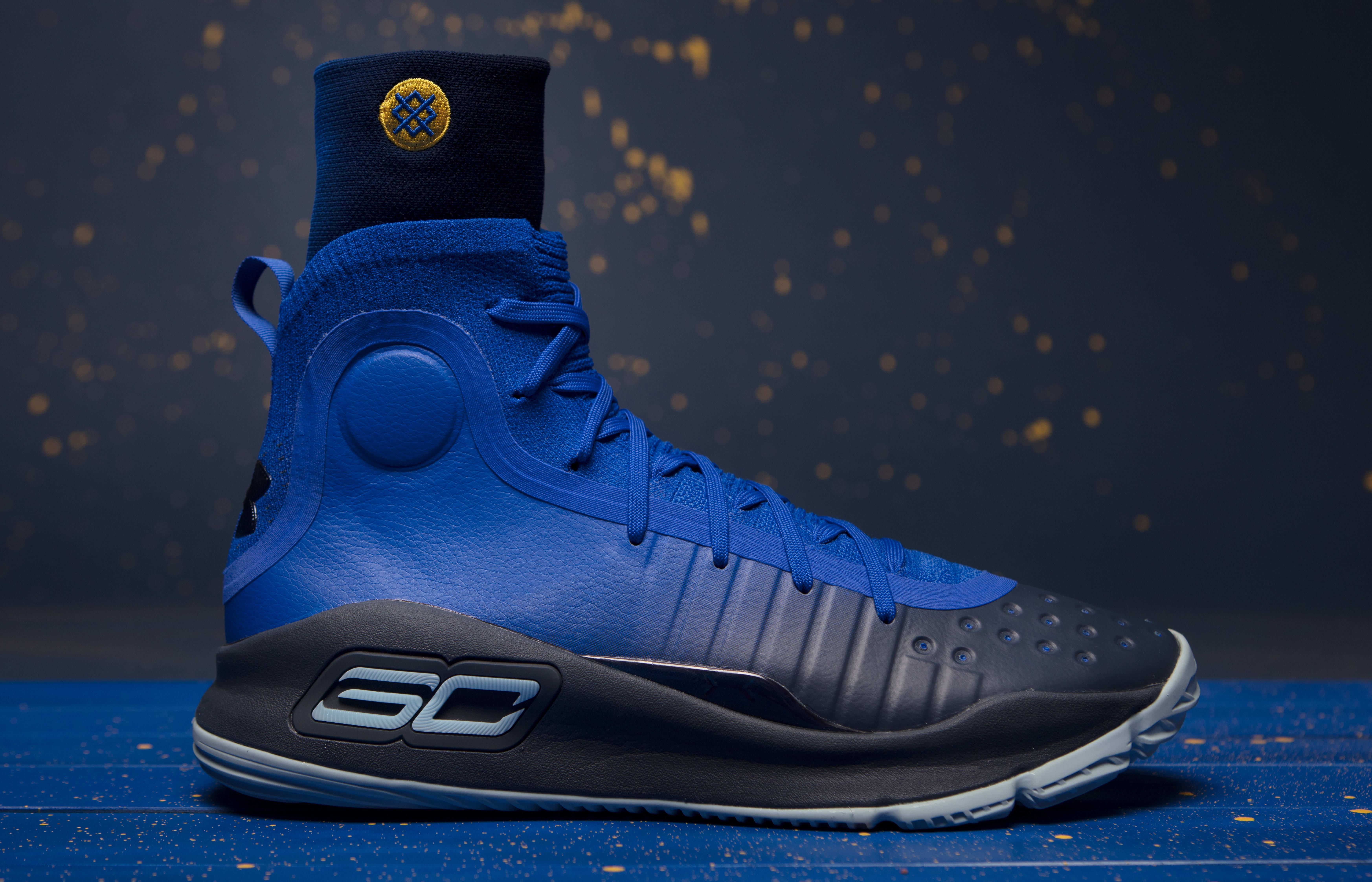 Under Armour Curry 4 &#x27;More Fun&#x27; 1298306-401 x Stance 1326667-400 Capsule 3