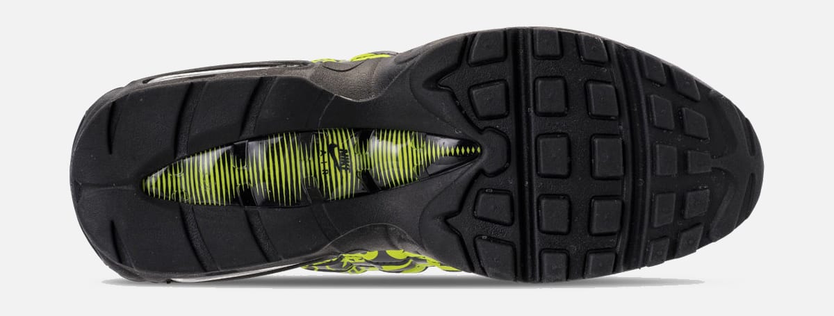 Nike Air Max 95 &#x27;Black/Volt/Ash White&#x27; 538416-019 (Sole)