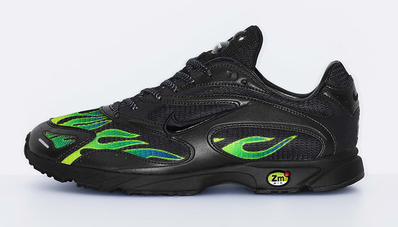 Supreme x Nike Zoom Streak Spectrum Plus AQ1279-001 (Lateral)