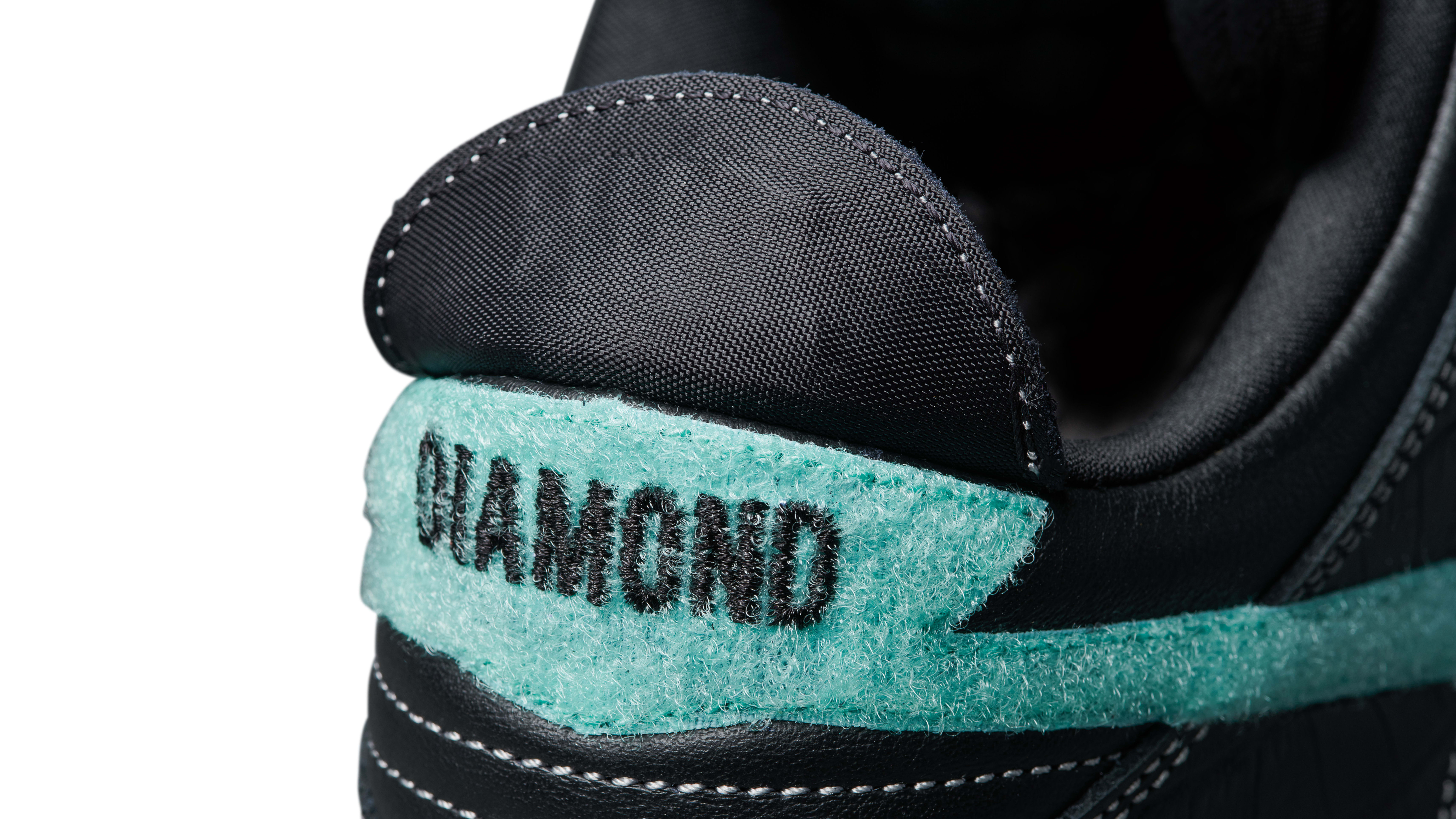 Diamond Supply Co. x Nike SB Dunk Low &#x27;Black&#x27; (Heel)