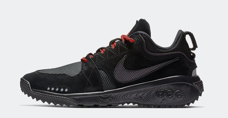 Nike ACG Dog Mountain &#x27;Black/Red&#x27; (Lateral)
