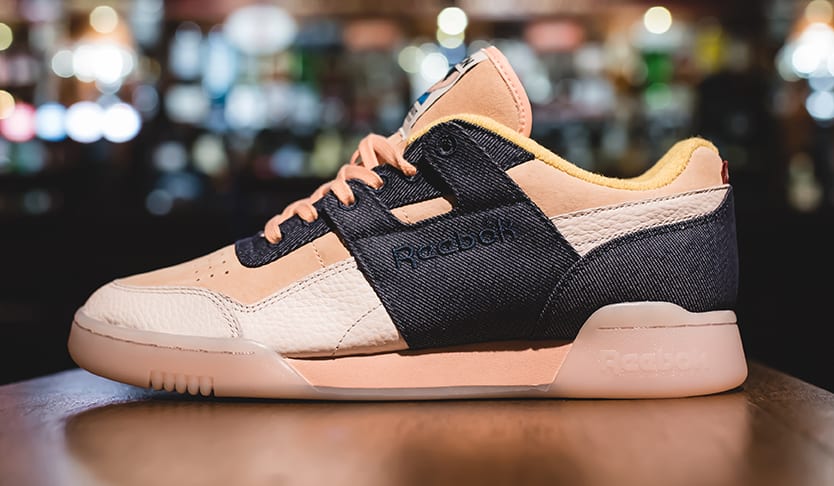 Hanon x Reebok Workout Lo Plus &#x27;Belly&#x27;s Gonna Get Ya&#x27; BS7771 (Lateral)