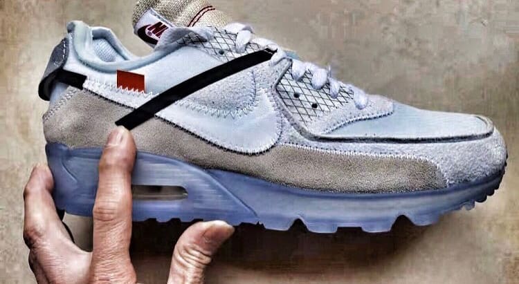 Takke Forfølge hår A Detailed Look at the Off-White x Nike Air Max 90 Ice | Complex