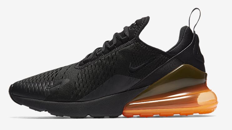 Nike Air Max 270 &#x27;Black/Tonal Orange&#x27;