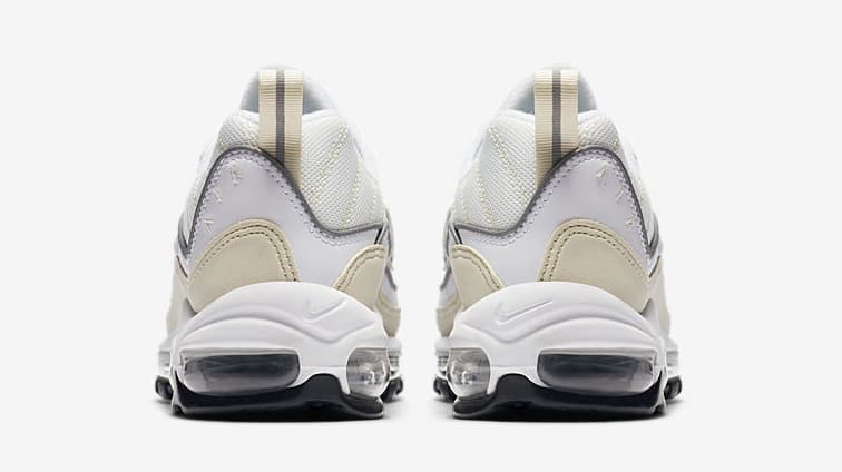 WMNS Nike Air Max 98 &#x27;White/Black/Fossil&#x27; AH6799-102 (Heel)