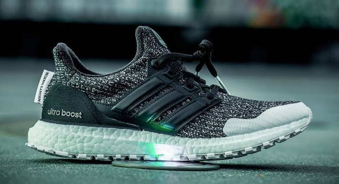 Game of Thrones x Adidas Ultra Boost &#x27;Night&#x27;s Watch&#x27; (Lateral)