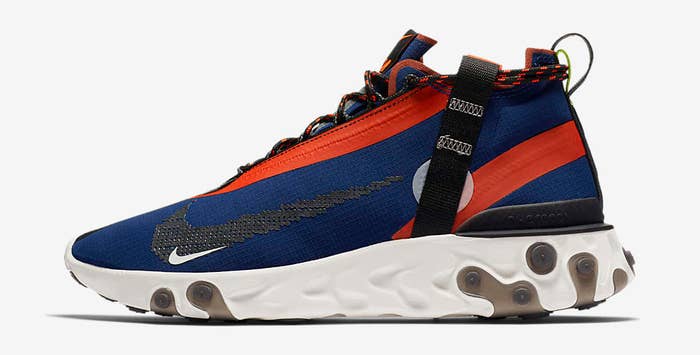 Nike React Runner Mid WR ISPA &#x27;Navy&#x27; (Lateral)