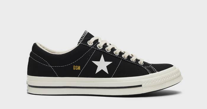 Dover Street Market x Converse One Star &#x27;Black&#x27; (Lateral)