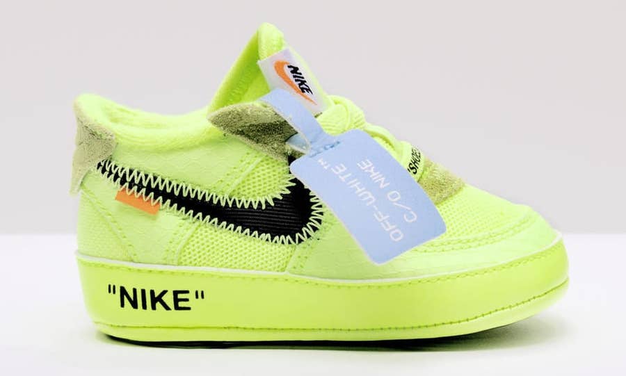 Nike Officially Reveals Virgil Abloh's Air Force 1s in Kid's