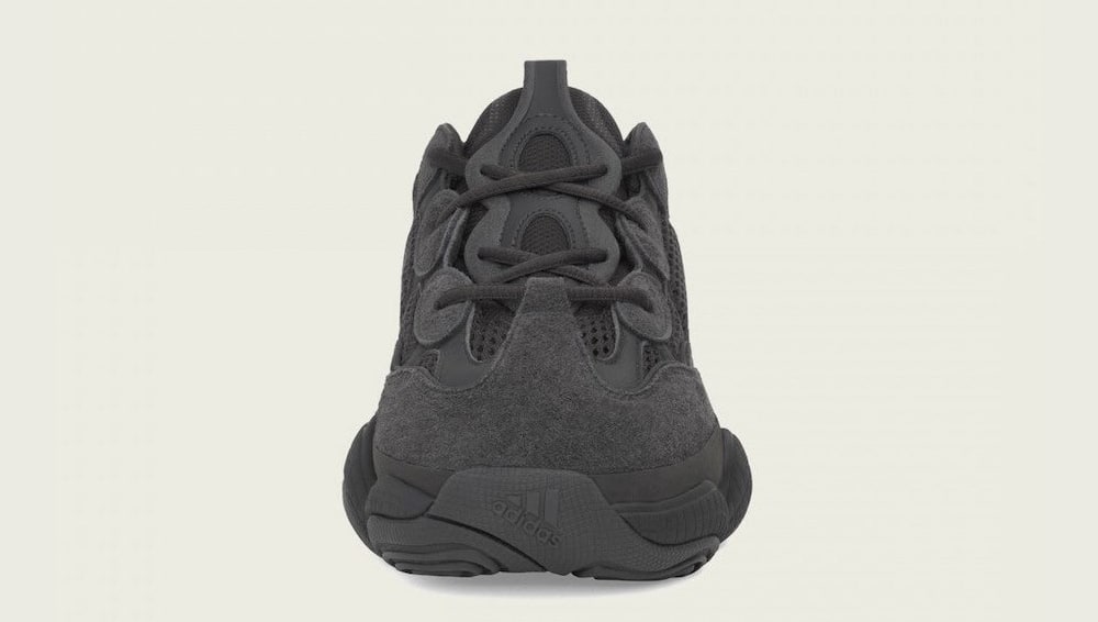 Adidas Yeezy Boost 500 &#x27;Utility Black&#x27; F36640 (Front)