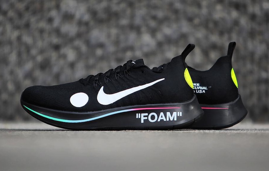 Nike zoom fly outlet off white nere