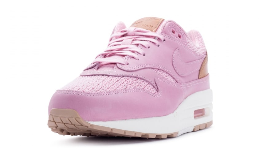 Nike Air Max 1 Premium Women&#x27;s Pink Glaze Release Date Front 454746-601
