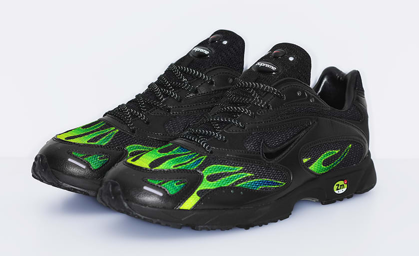 Nike zoom streak spectrum plus sale supreme black