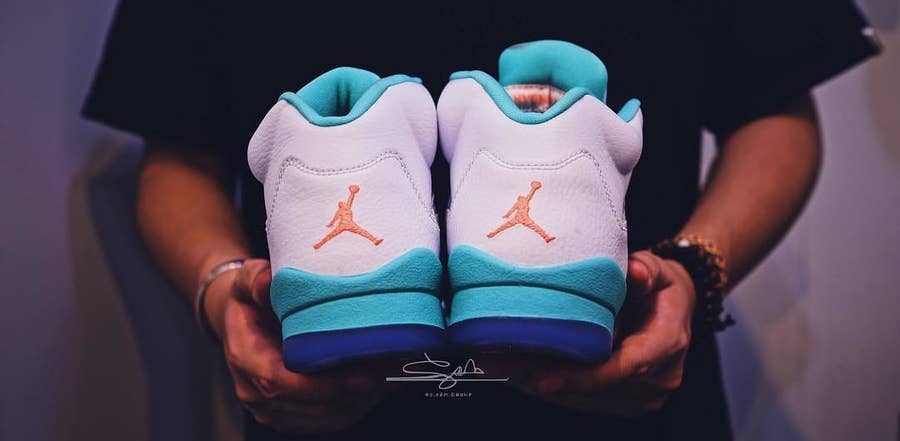 Miami Colors Come to the Air Jordan 5 Complex