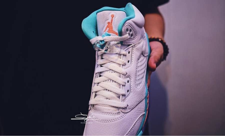 Miami Colors Come to the Air Jordan 5 Complex