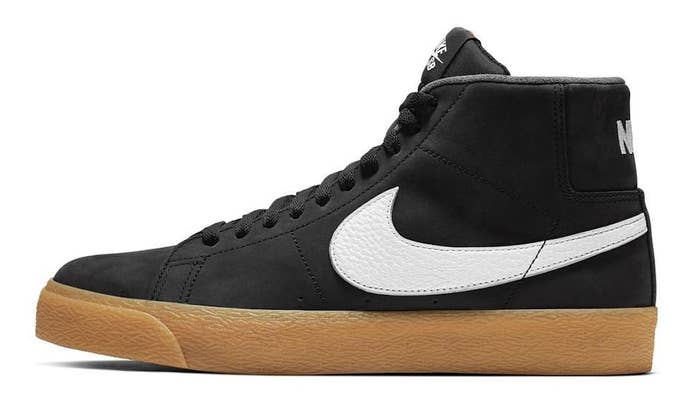 Nike SB Blazer Orange Label (Lateral)