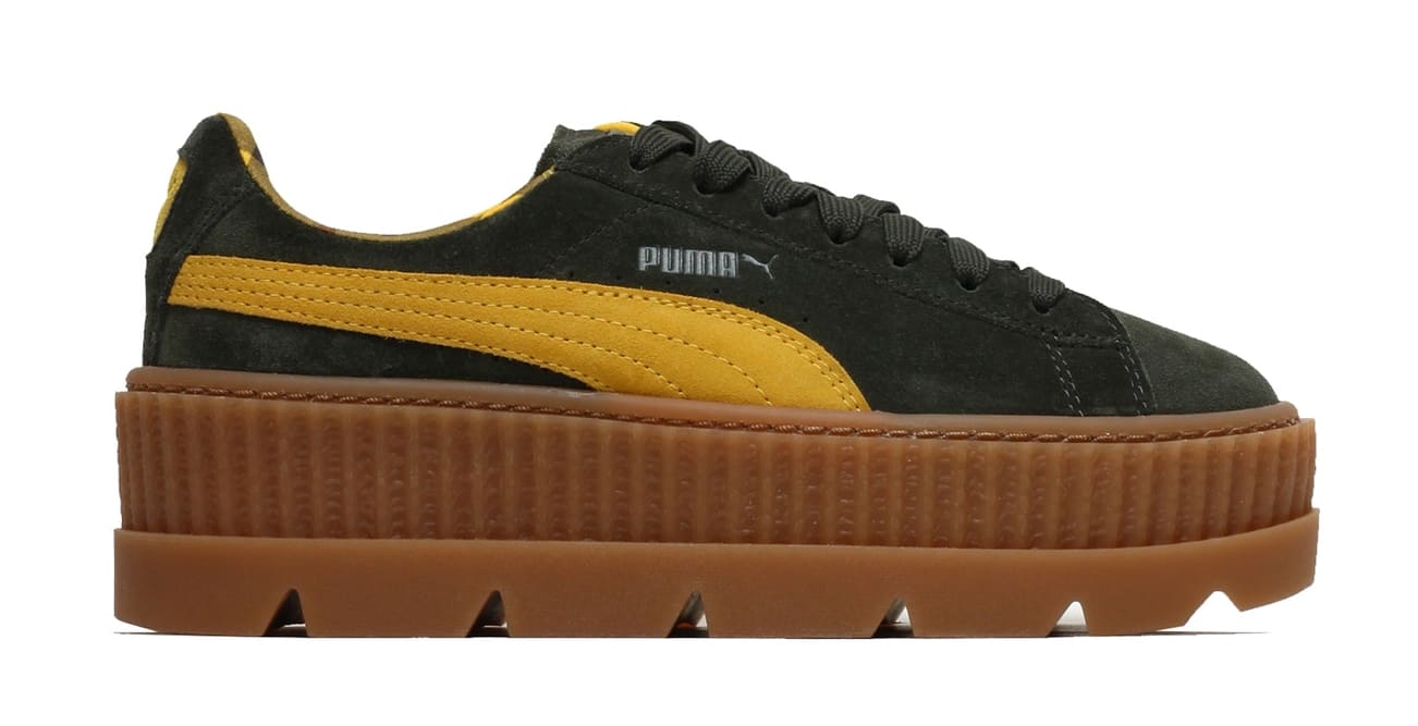 Fenty Puma by Rihanna Cleated Creeper &#x27;Green/Yellow&#x27;