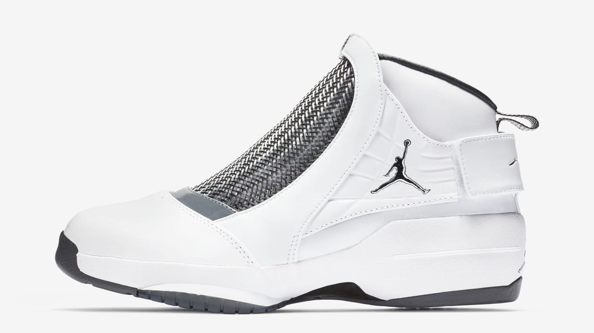 Air Jordan 19 &#x27;Melo/Flint Grey&#x27; (Lateral)