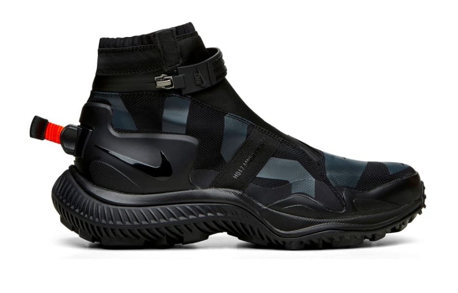 NikeLab Gyakusou Gaiter Boot &#x27;Black&#x27; (Lateral)