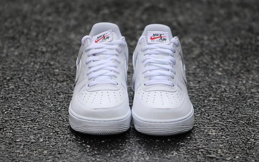Nike air force white front sale