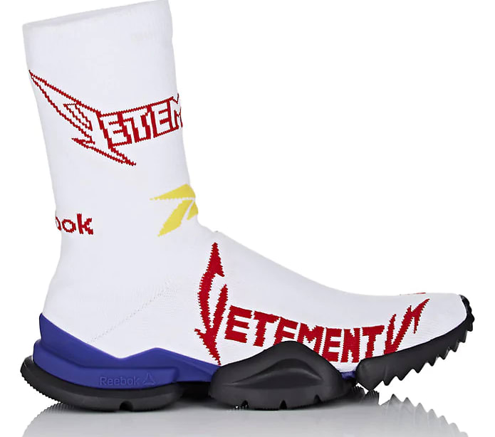 Vetements x Reebok Sock Runner &#x27;White/Red/Yellow&#x27;
