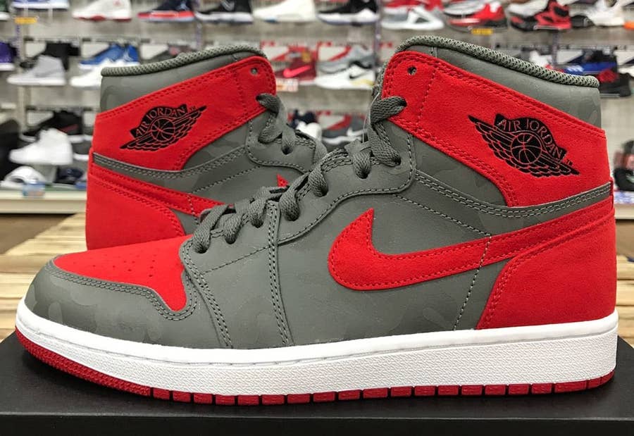 Jordan 1 camo red cheap