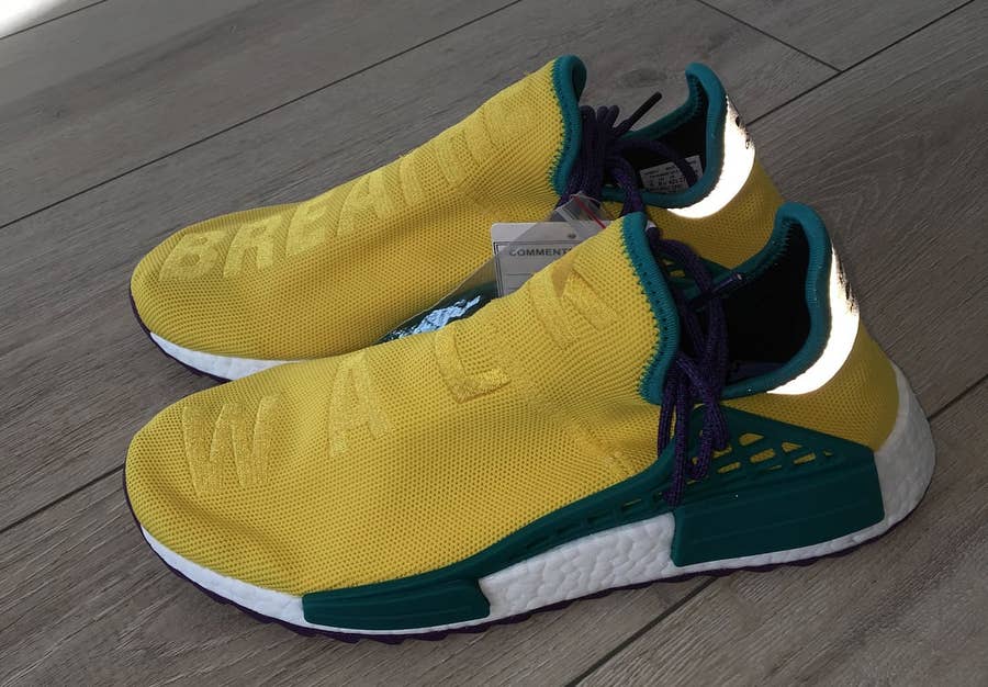 Adidas Pharrell NMD Human Race Yellow