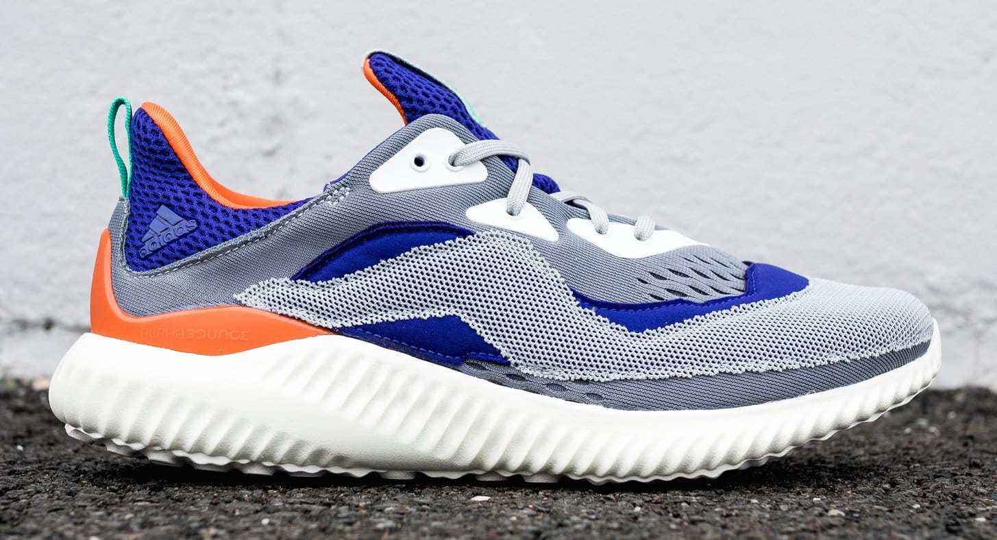 Adidas by Kolor Alphabounce Purple/Grey (Lateral)