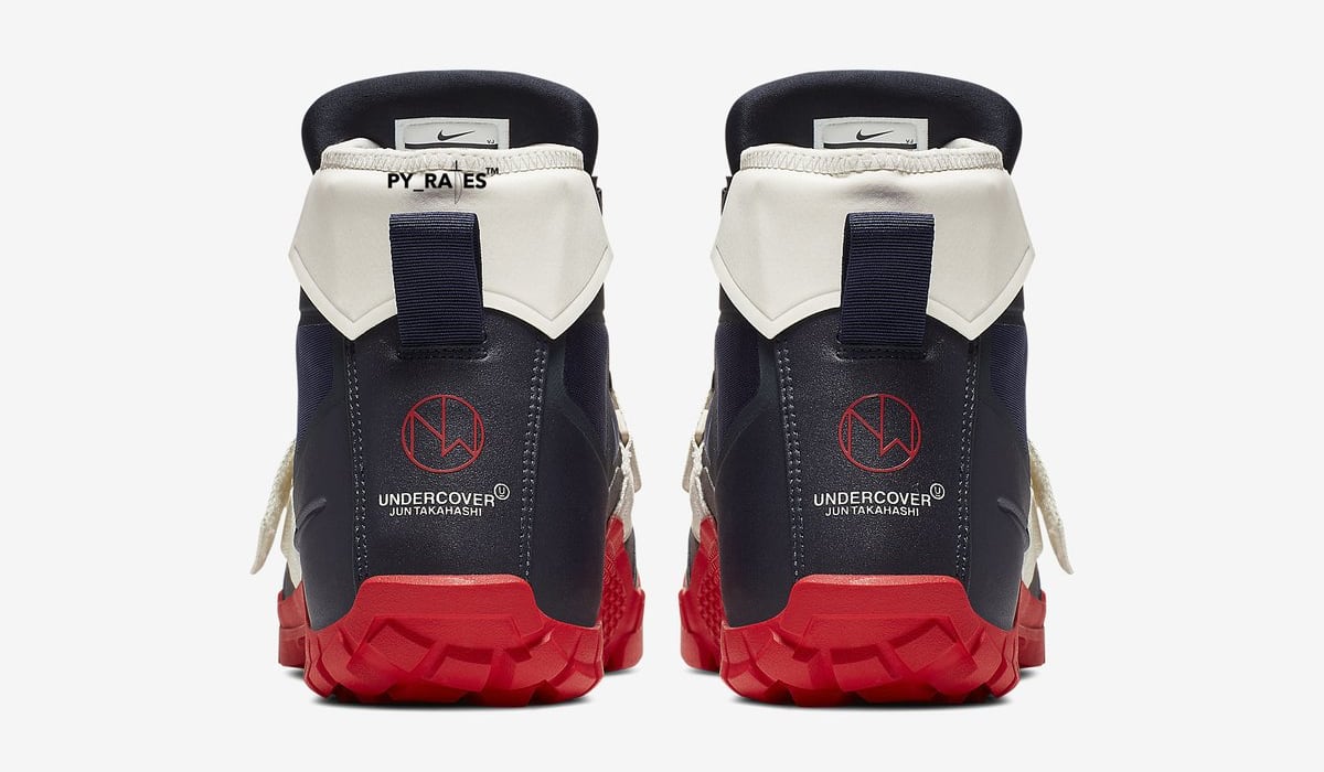 Undercover x Nike SFB Mountain Boot &#x27;Obsidian/University Red&#x27; (Heel)
