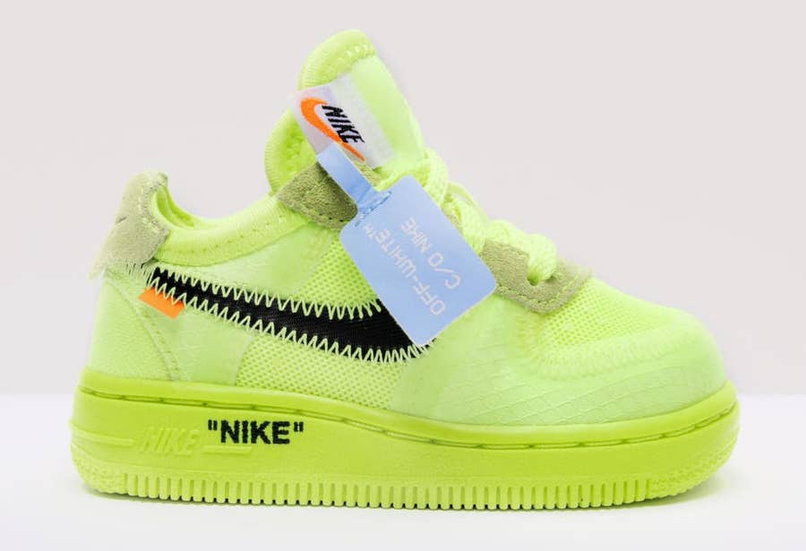 Toddler off white nike best sale