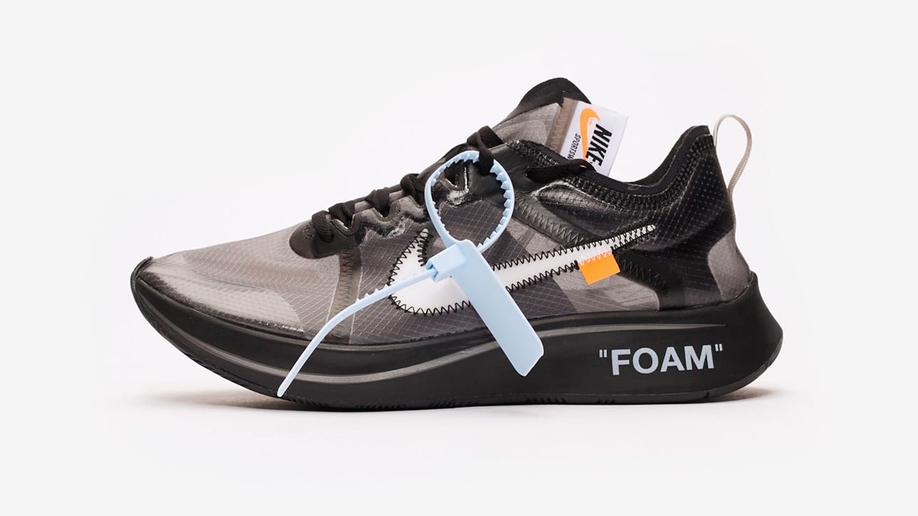 Off-White x Nike Zoom Fly SP AJ4588-001 &#x27;Black/White-Cone&#x27; Release Date