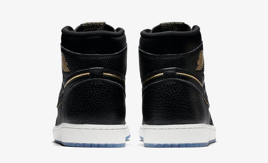 Jordan 1 retro high la all star 2018 black on sale gold