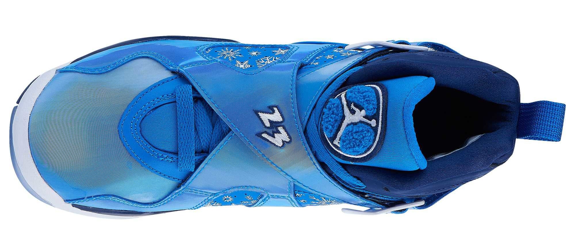 Air Jordan 8 VIII Snowflake Release Date 305368-400 Top