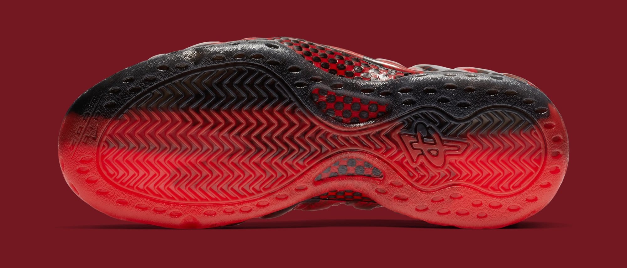 Nike Air Foamposite One &#x27;Doernbecher&#x27; Challenge Red/Black 641745-600 (Bottom)