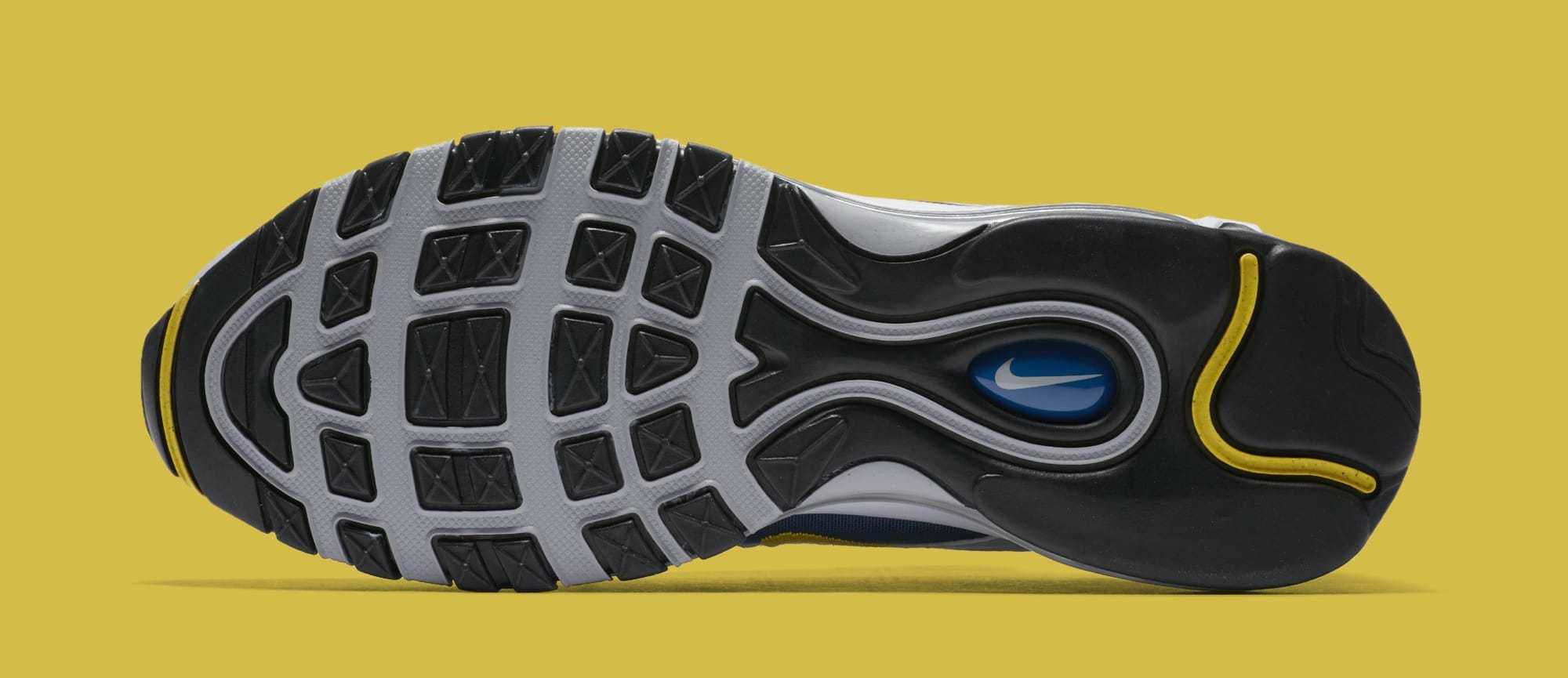 Nike Air Max 97 &#x27;Wolf Grey/Tour Yellow/Gym Blue&#x27; 921826-006 (Sole)