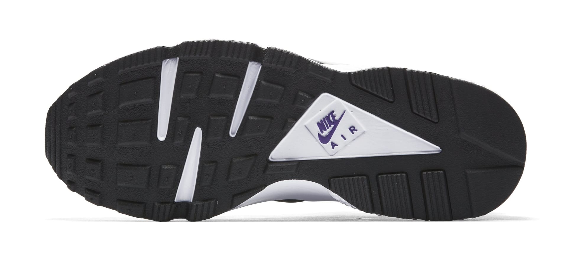 Nike Air Huarache &#x27;91 Black/Purple Punch-Black-White AH8049-001 (Bottom)