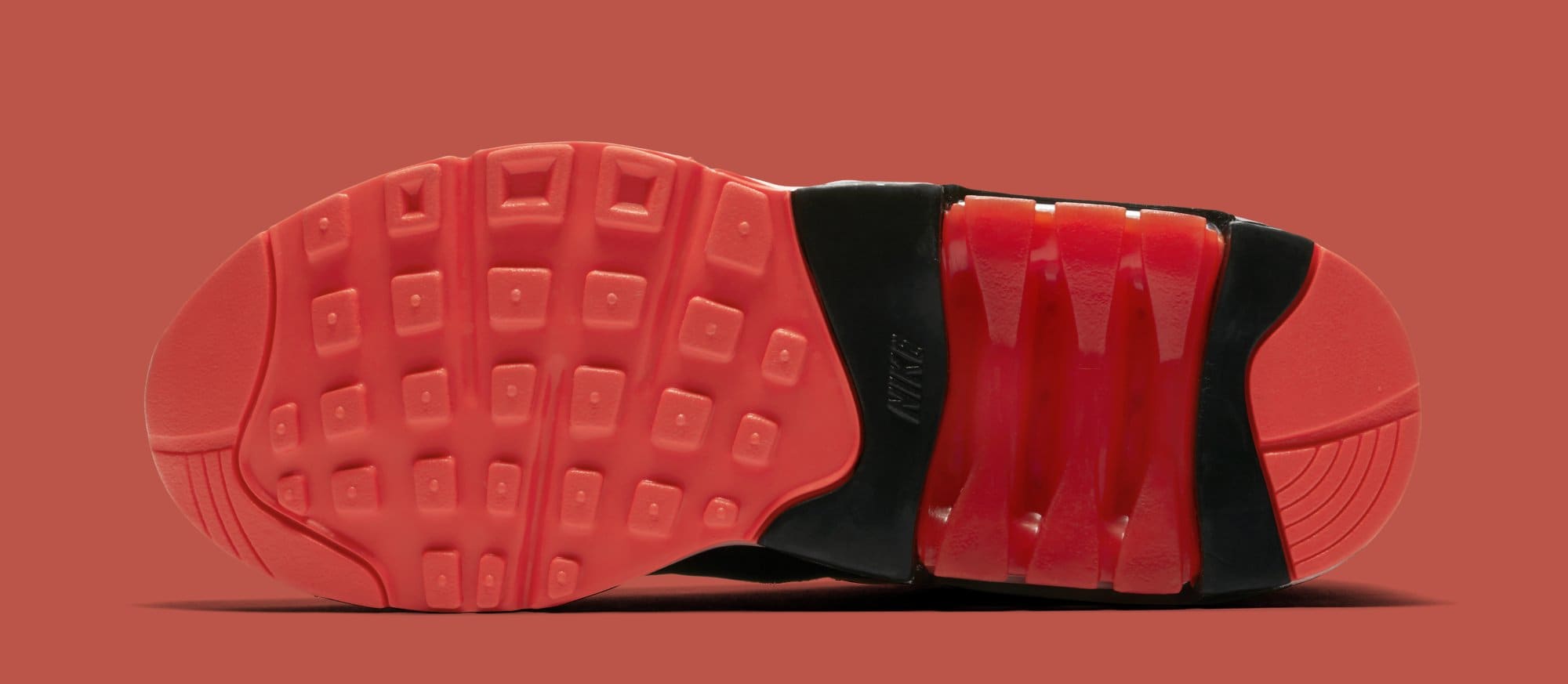Nike Air Max 180 &#x27;Black/Team Orange/University Red&#x27; AV3734-001 (Sole)