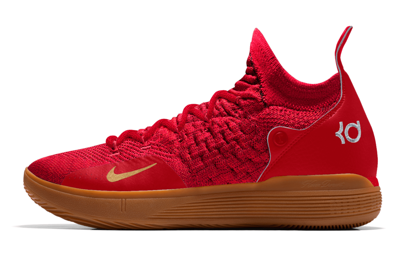 Nike KD 11 iD &#x27;Red/Gum&#x27;