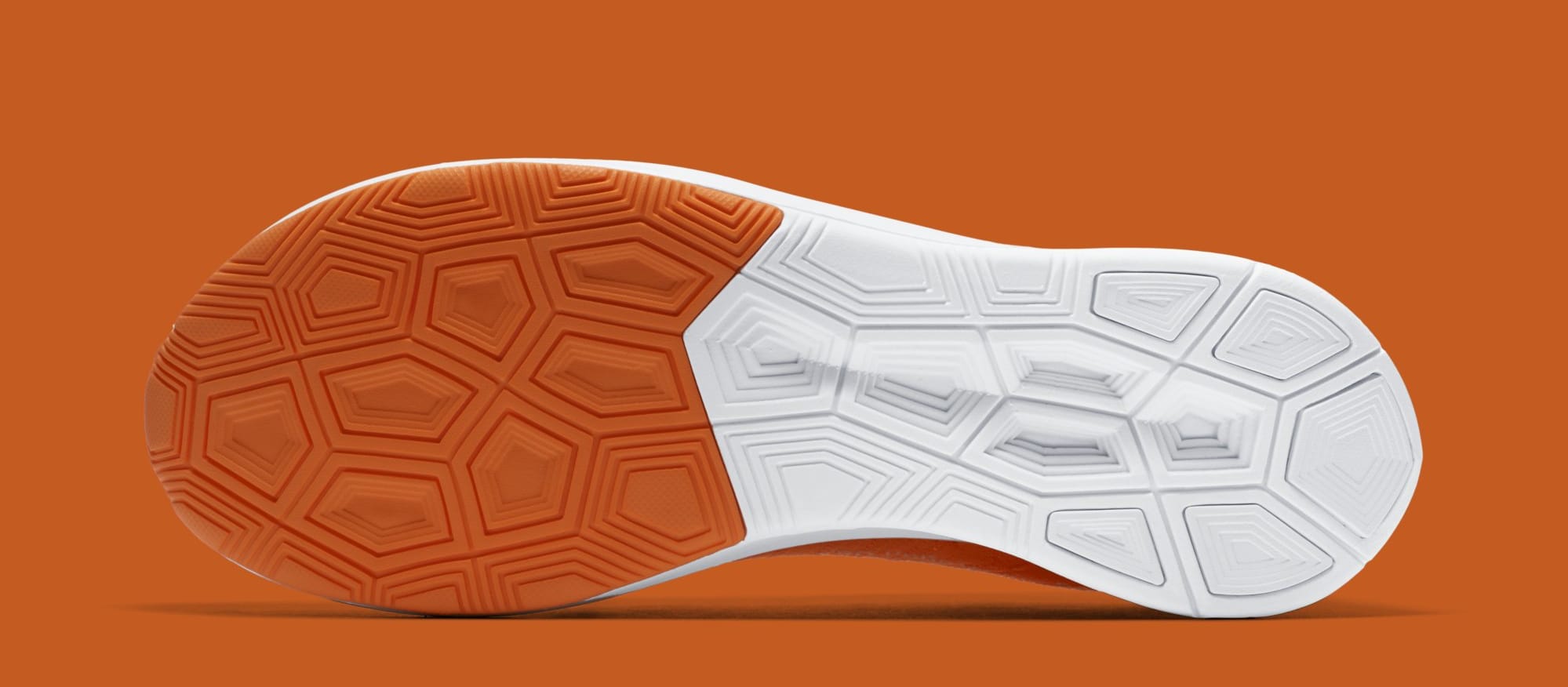 Off-White x Nike Zoom Fly Mercurial Flyknit &#x27;Total Orange&#x27; AO2115-800 (Sole)
