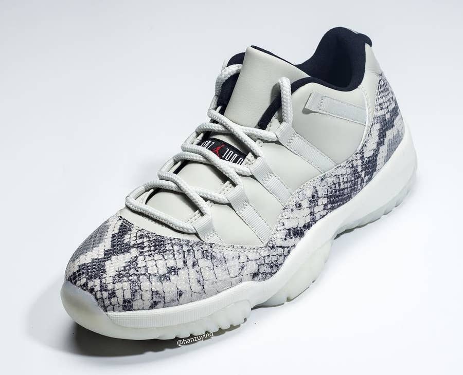 Official Shots of the New Snakeskin Air Jordan 11 Low Complex