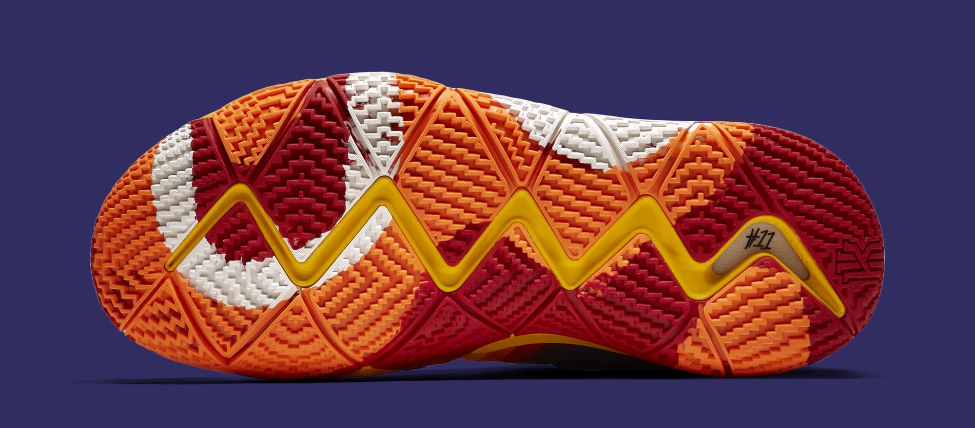 Nike Kyrie 4 EP &#x27;Yellow/Multicolor&#x27; 943807-700 (Sole)