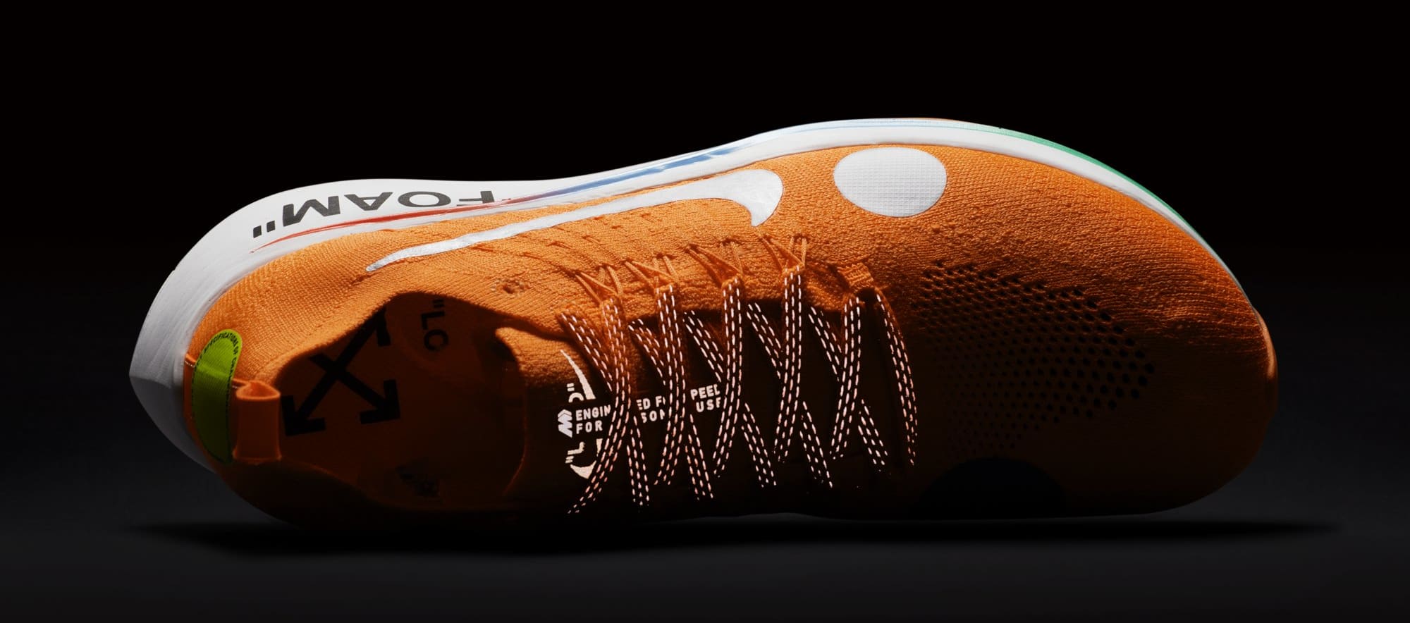 Off-White x Nike Zoom Fly Mercurial Flyknit &#x27;Total Orange&#x27; AO2115-800 (Reflective)