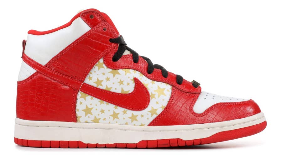 Supreme nike hot sale dunk high