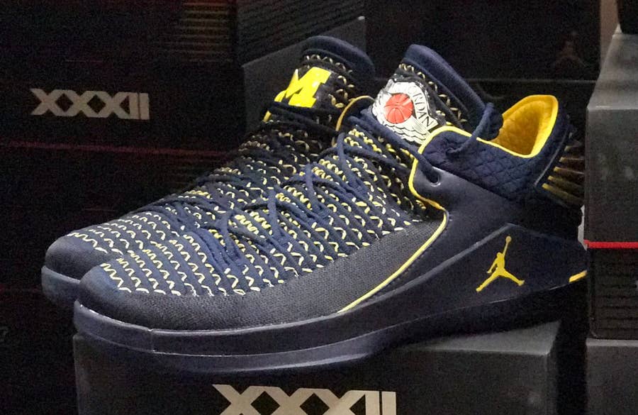 New michigan sales basketball shoes