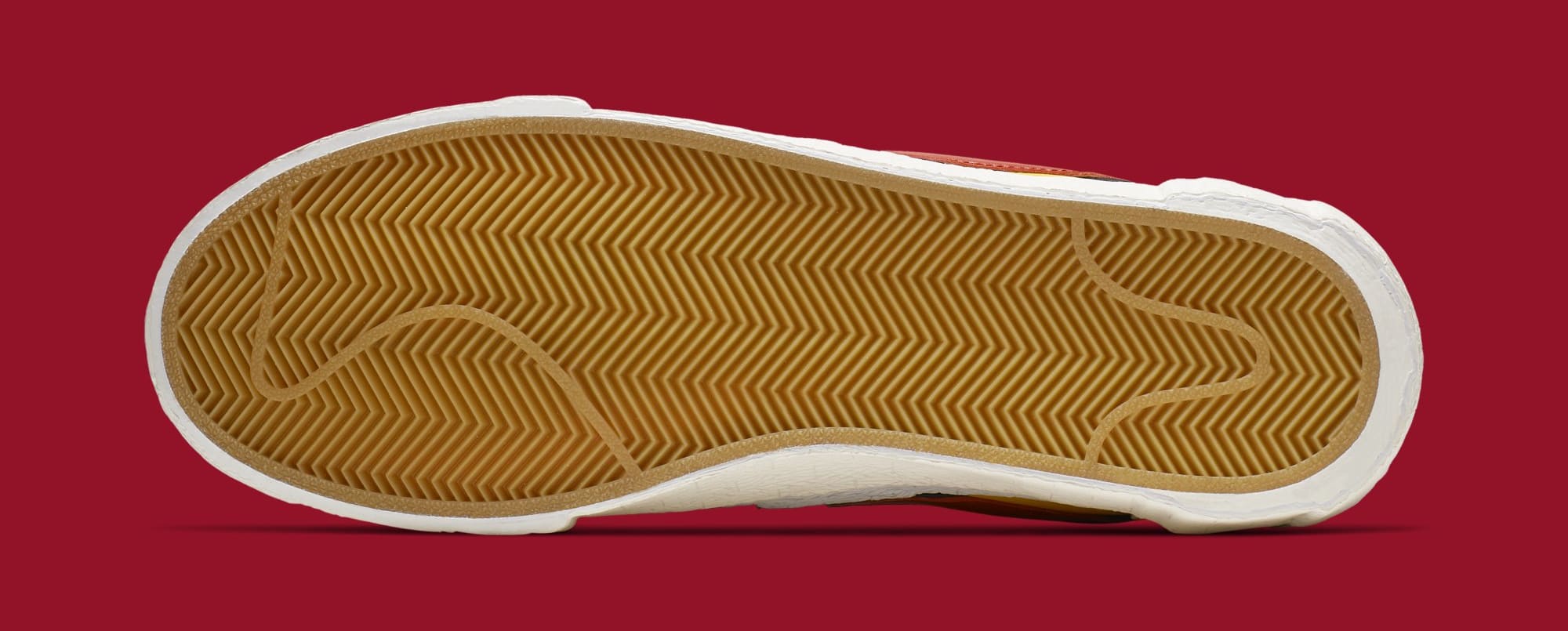 Sacai x Nike Blazer High &#x27;Varsity Maize/Varsity Red/Midnight Navy&#x27; BV0072-700 (Bottom)