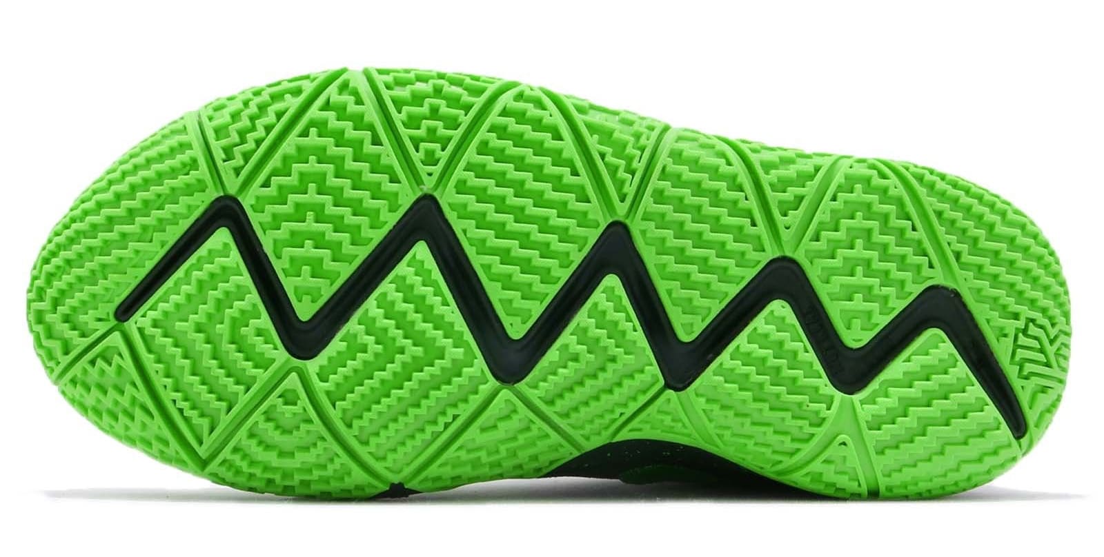 Nike Kyrie 4 GS Spinach Green Release Date AA2897-333 Sole