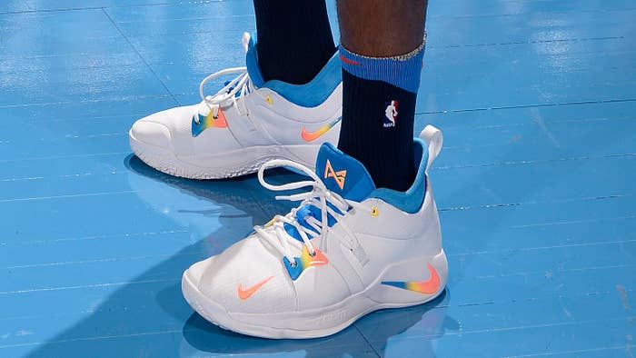Paul George Shows Off New PG2 Colorways On-Court | Complex