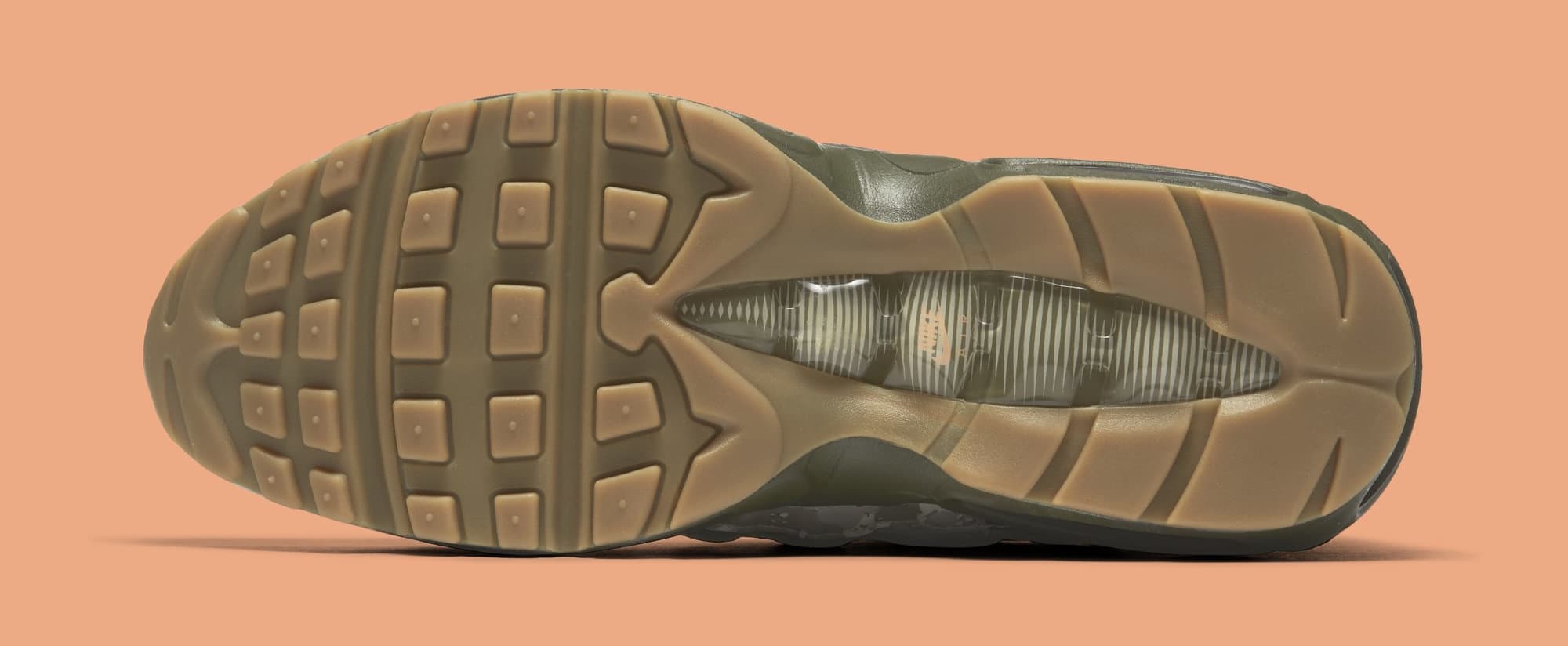 Nike Air Max 95 &#x27;Desert Camo&#x27; AQ6303-001 (Bottom)